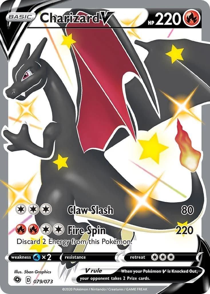 Charizard V Shiny — Champion's Path
